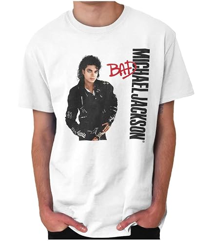Amazon.com: Michael Jackson Bad World Tour 1988 Graphic T Shirt